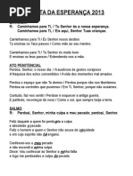 Festa da esperanca 2013