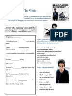 Dont Stop The Music Song Worksheet Answer Key PDF