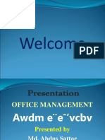 Presentation Office Management Officer