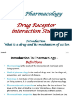 Drug Receptor Interaction Lecture 1 SGD