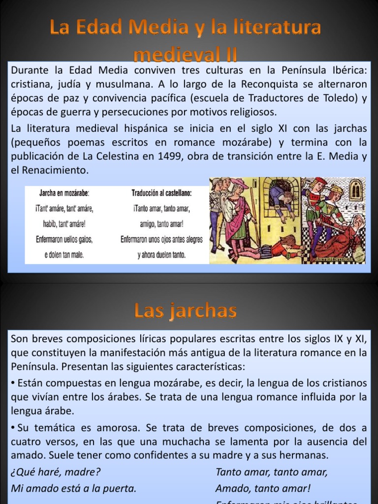 La Lírica Popular Medieval Idiomas