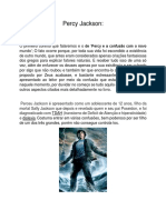 Trabalho Percy Jackson