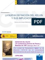 Presentación - Redefinición Del Kelvin PDF