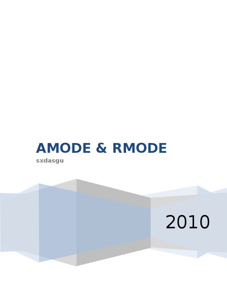 Understanding AMODE and RMODE in COBOL | PDF | Areas Of Computer ...