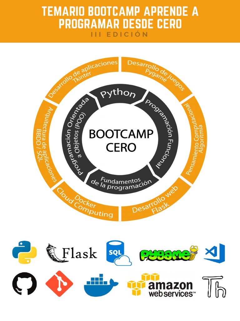 Bootcamp de Programación en Python | PDF | Lenguaje de programación ...