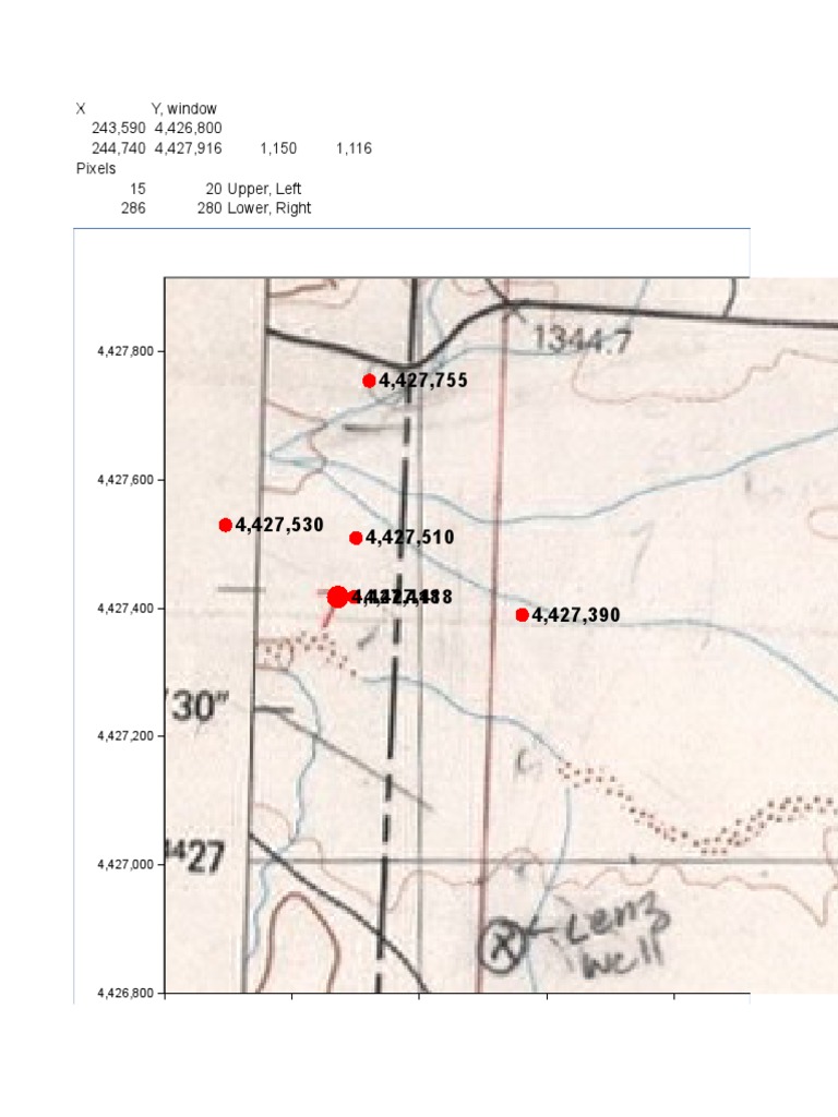 UTM Coordinate Data Analysis | PDF | Computer Graphics | Graphics