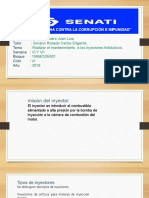 SEMANA 6 Y 7 REALIZAR EL MANTENIMIENTO A LOS INTECTORES HIDRÁULICOS..pptx