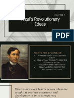 Rizal's Revolutionary Ideas
