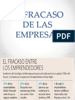 El Fracaso de Las Empresas