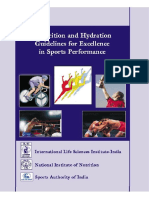 Nutrition and Hydration Guidelines For Excellence in Sports Performance