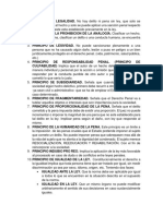 10 Principios de Legalidad Derechos Humanos