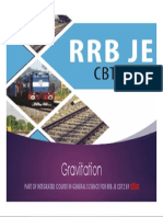 Gravitation: Part of Integrated Course in General Science For RRB Je CBT 2 by