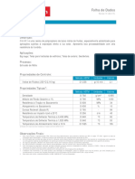 Polipropileno H 611 Folha de Dados
