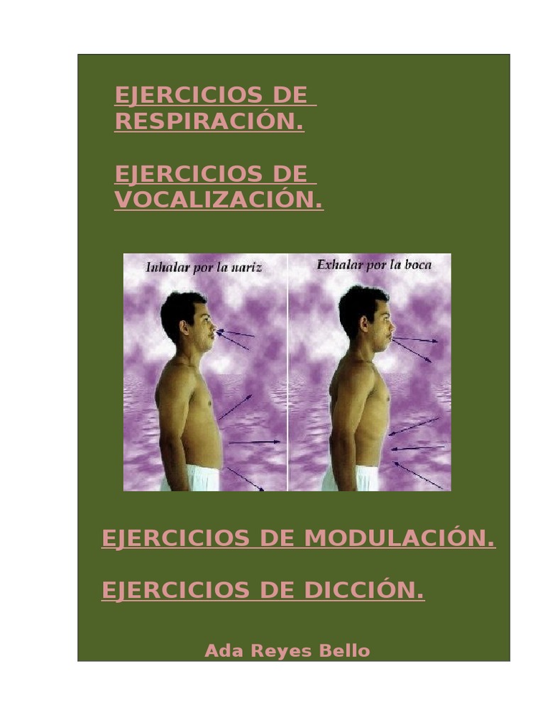 Ejercicios para Mejorar la Dicción | PDF | Vocal | Sonido