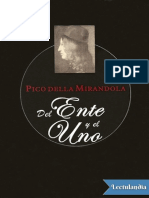 Del Ente y el Uno - Giovanni Pico della Mirandola.pdf