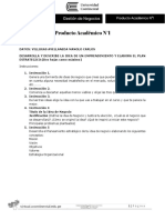 Producto Académico N 1 (Entregable)