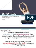 Senam Ibu Hamil