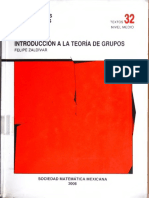 Introduccion A La Teoria de Grupos-Felipe Zaldivar PDF