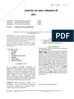 Informe Experimento 4 (Ondas Estacionarias en Una Columna de Aire)