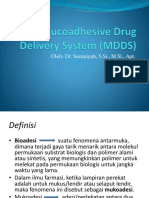 Kuliah Mucoadhesive Drug Delivery System