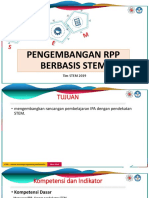 Pengembangan RPP Berbasis Stem 1