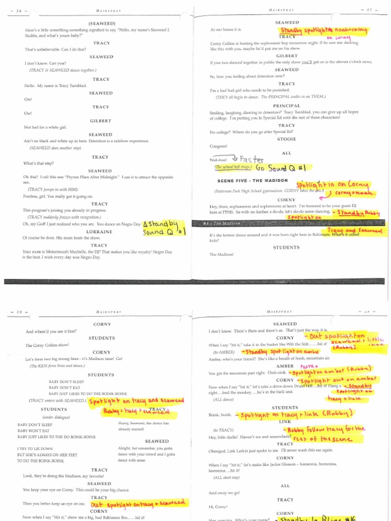 Prompt Book Sample PDF