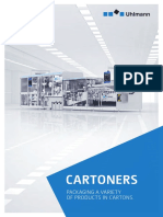 Cartoners Packaging a Variety of Products in Cartons