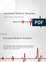 0025 Animated Medical PPT Template