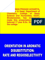 Orientation in Aromatics-For Ug Students