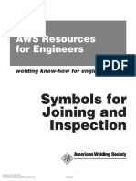 AWS Resources For Engineers: Symbols For Joining and Inspection