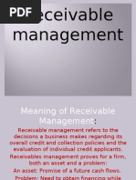 Receivable Management