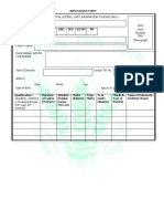 Advt. No. Application Form: Affix Latest Passport Size Photograph