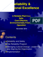 Reliability & Operation Excellence