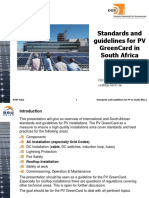Standards and Guidelines For PV GreenCard BSW 201607