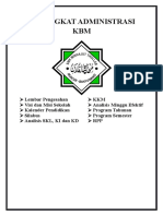 Cover Perangkat Administrasi KBM