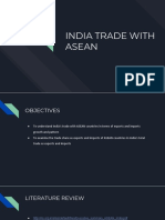 India Trade With Asean