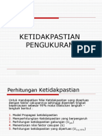 Ketidakpastian Pengukuran