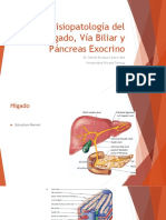 Fisiopatología Del Hígado, Vía Biliar y Páncreas