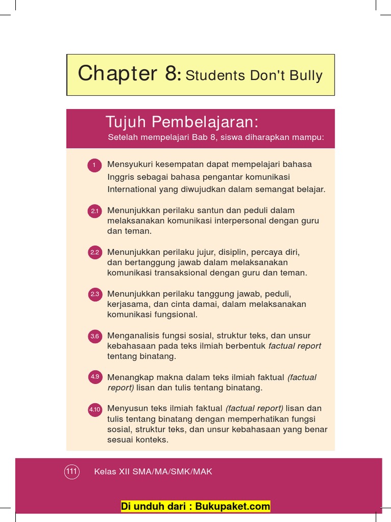 Chapter 8 Students Don T Bully Bullying Cyberbullying