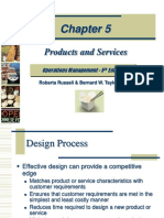 Products and Services: Operations Management - 5 Edition