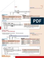 Mitutoyo Vernier Caliper Details