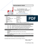 Daftar Riwayat Hidup: Ns. Yuni Maryani, S. Kep