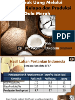 Beternak Uang melalui Budidaya Kelapa Genjah dan produksi gula merah