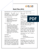 CAC Hyperfluid Plus (H2) : Superplasticiser For Low Grades Concrete Based On Poly-Carboxylic Ether