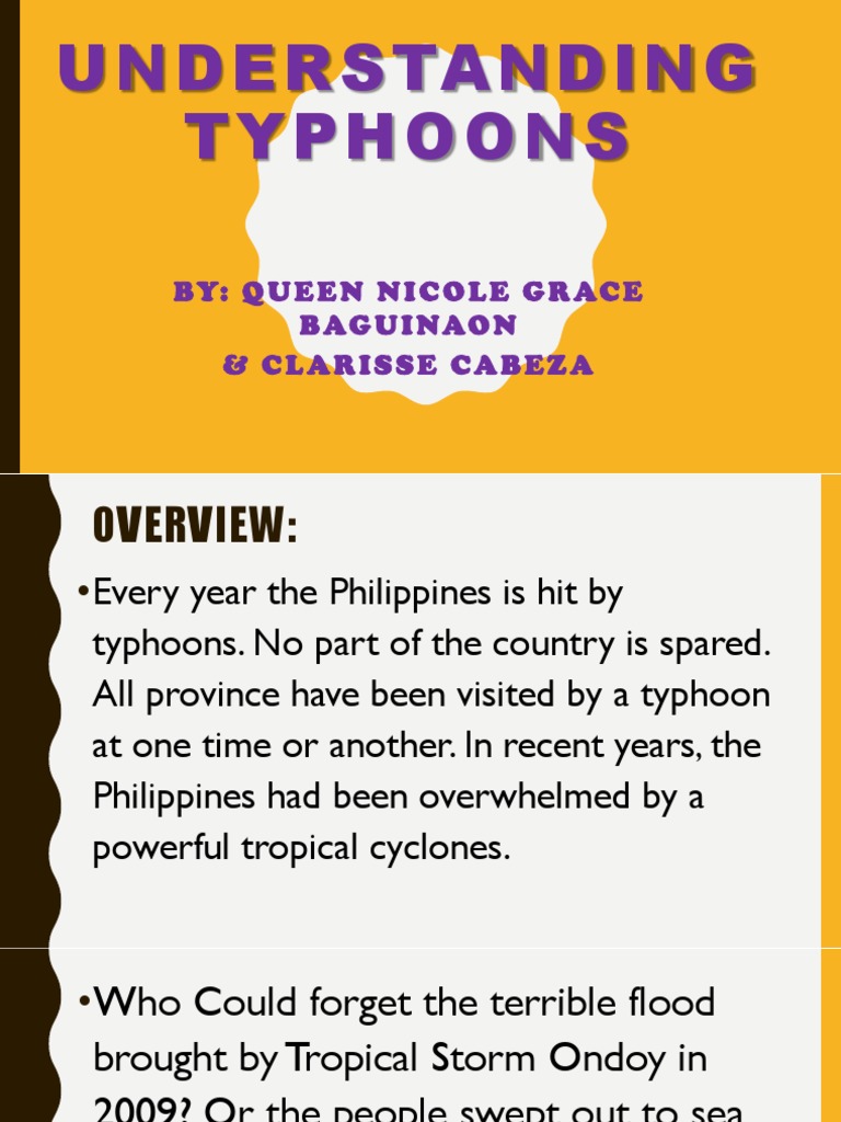 Understanding Typhoons in the Philippines | PDF | Eye (Cyclone ...