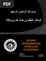 Sejarah Pengembangan Kurikulum Di Indonesia