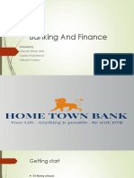 Banking and Finance: Presented by