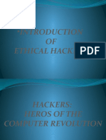 Introduction: OF Ethical Hacking