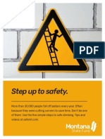 MSF Ladder Safety Safety Poster 8.5x11