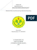 (STRUKTUR KAYU) Pengawetan Dan Pengeringan Kayu